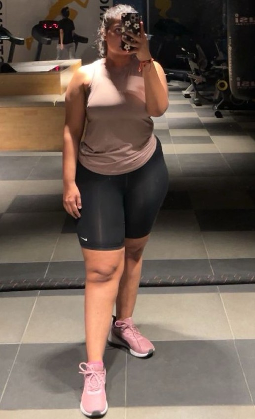 Lakshmi Priya before transformation